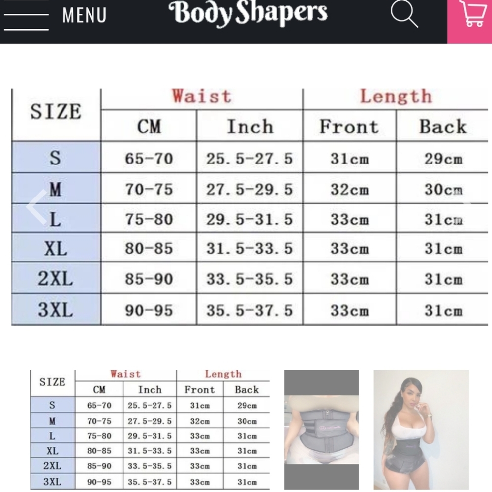 NWT Body Shaper (waist trainer) - Picture 7 of 7